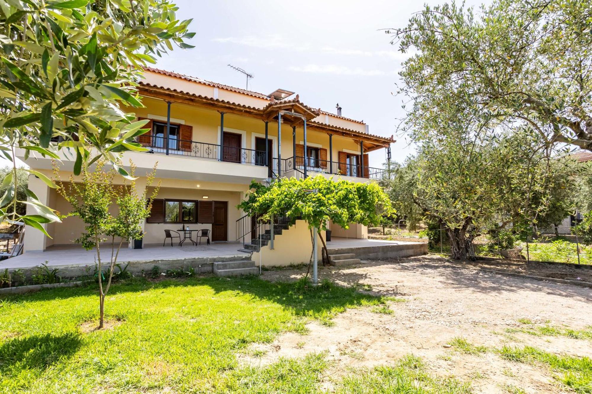 Nelly'S Seaview Retreat - Summer Cozy Getaway Apartment Zacharo Bagian luar foto